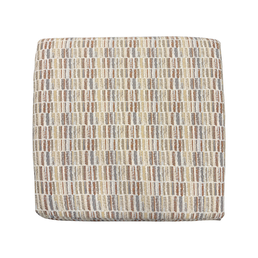 Bono Ottoman from Washington in Multicolor, Made in USA - Additional view 4