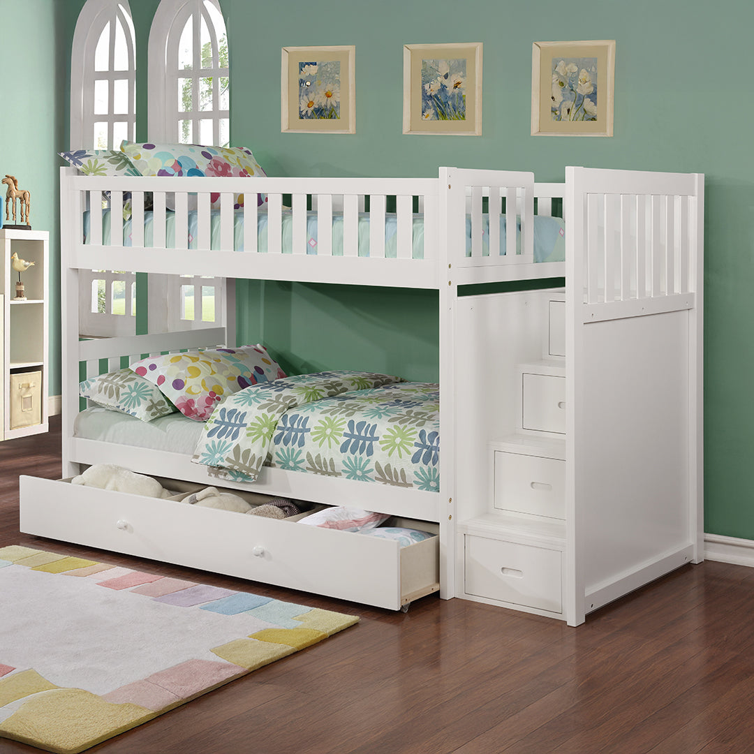 Bunkaroo Bunk Bed - Twin over Twin