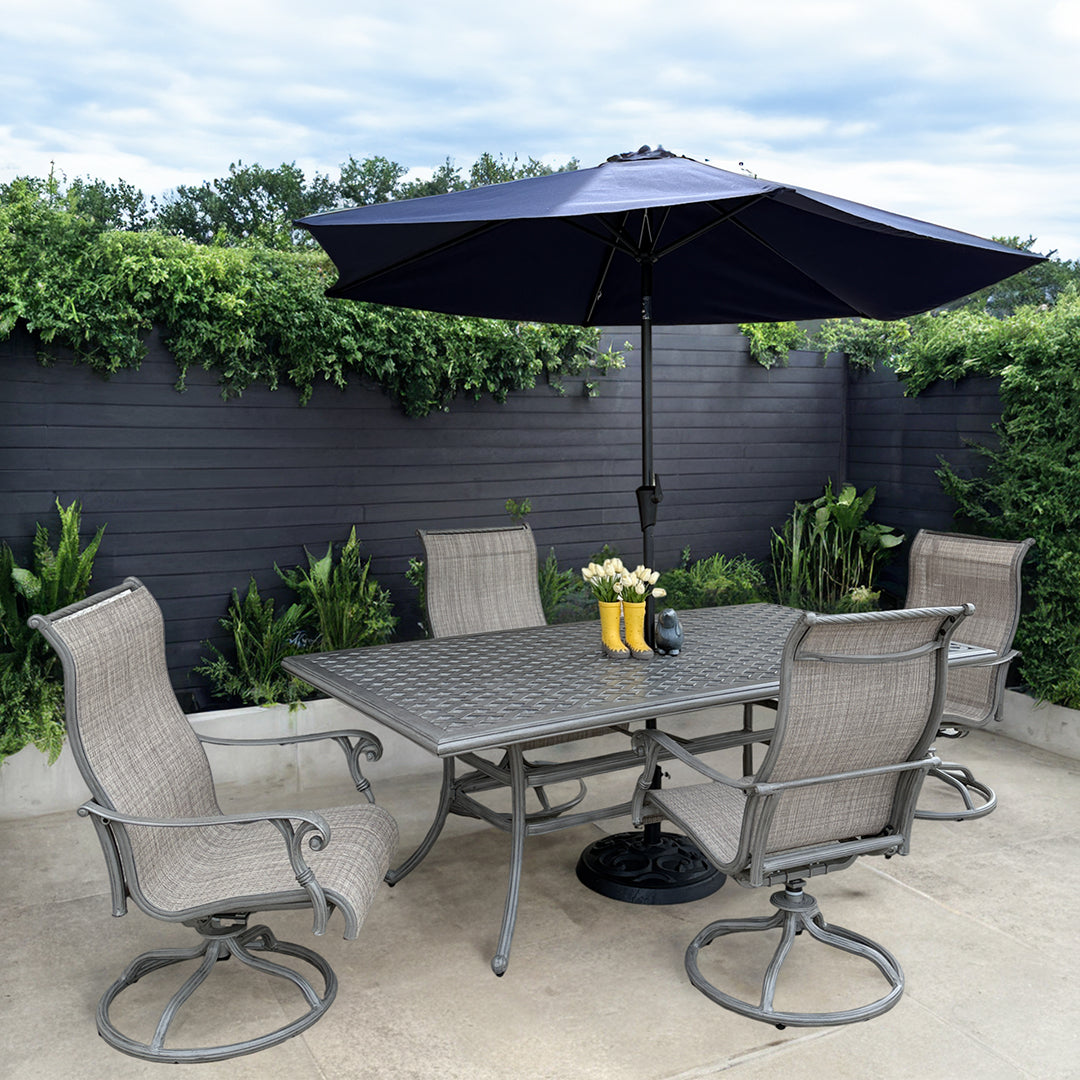 Juego de comedor para exteriores Castlerock (5 piezas)