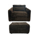 Clifton Chair and a Half with Ottoman