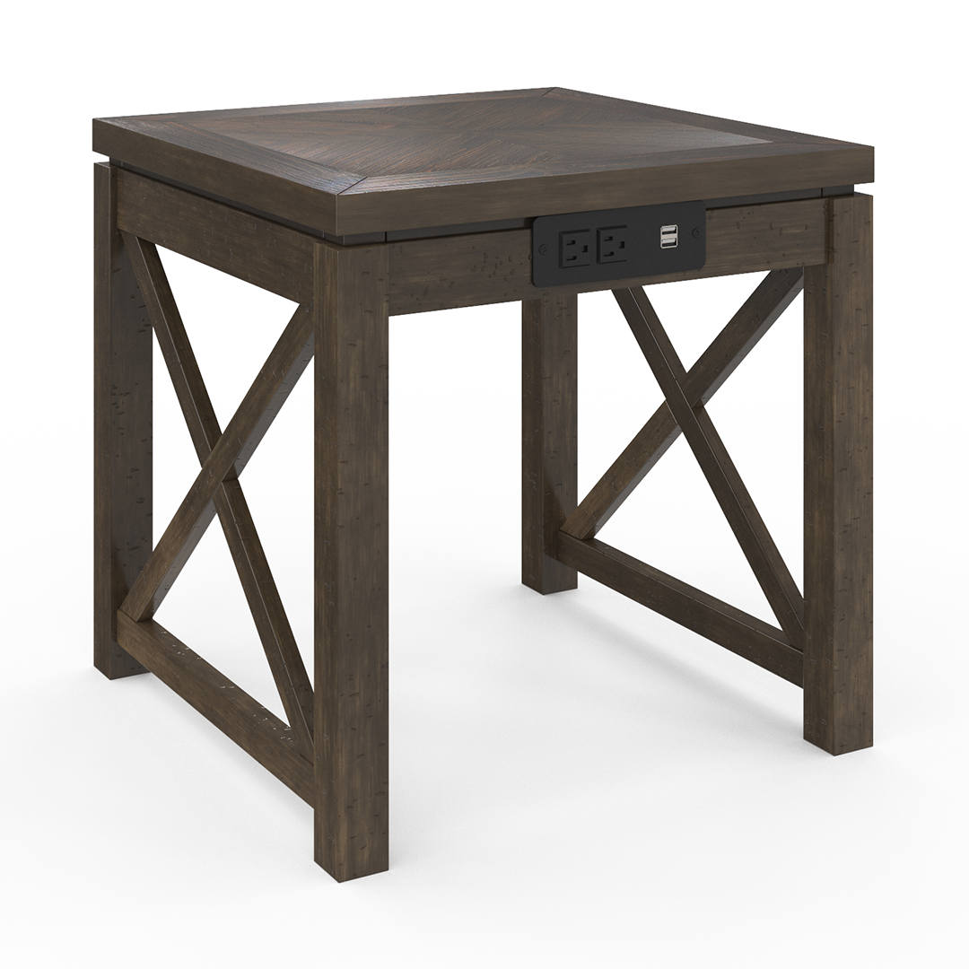 Mesa auxiliar de diamante