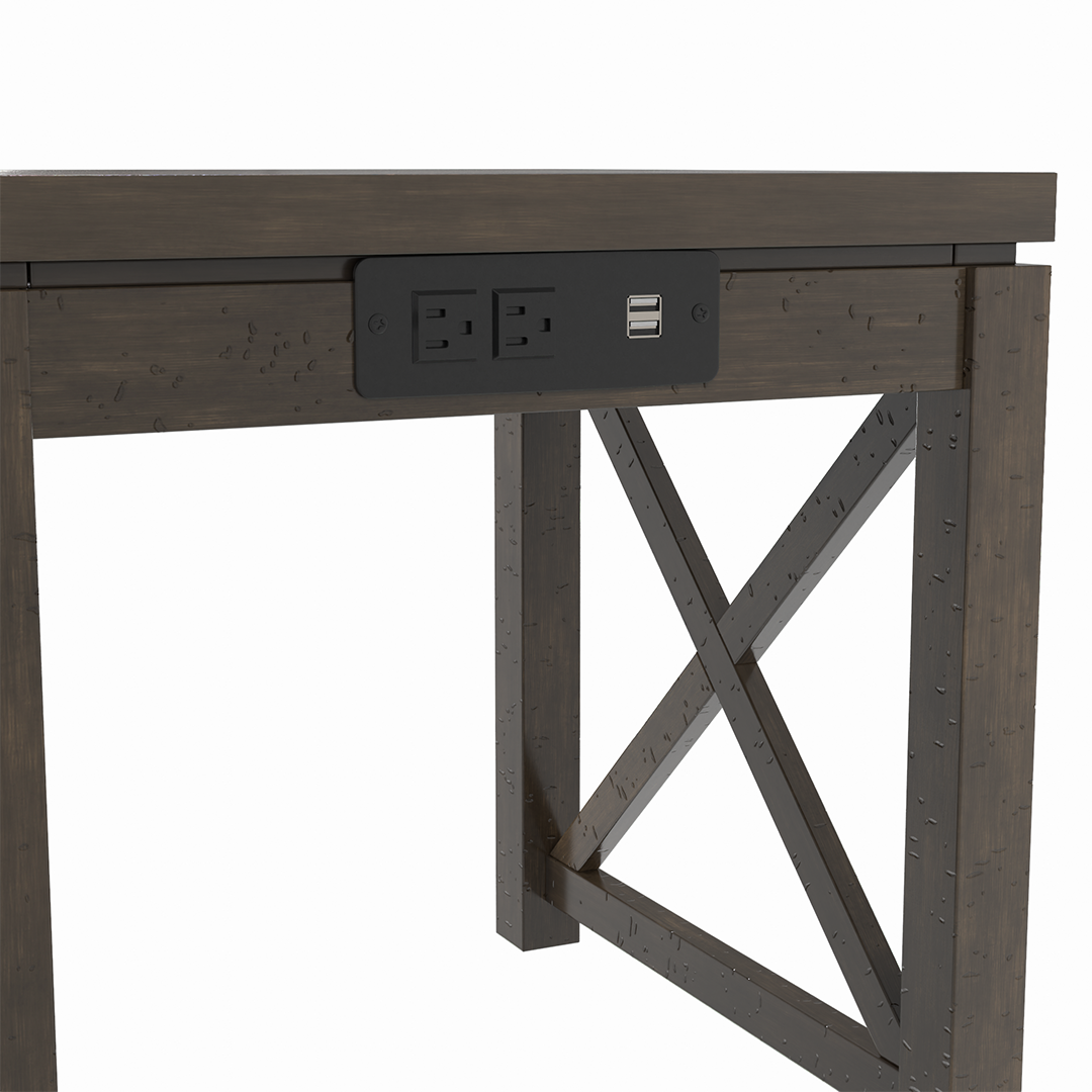 Mesa auxiliar de diamante