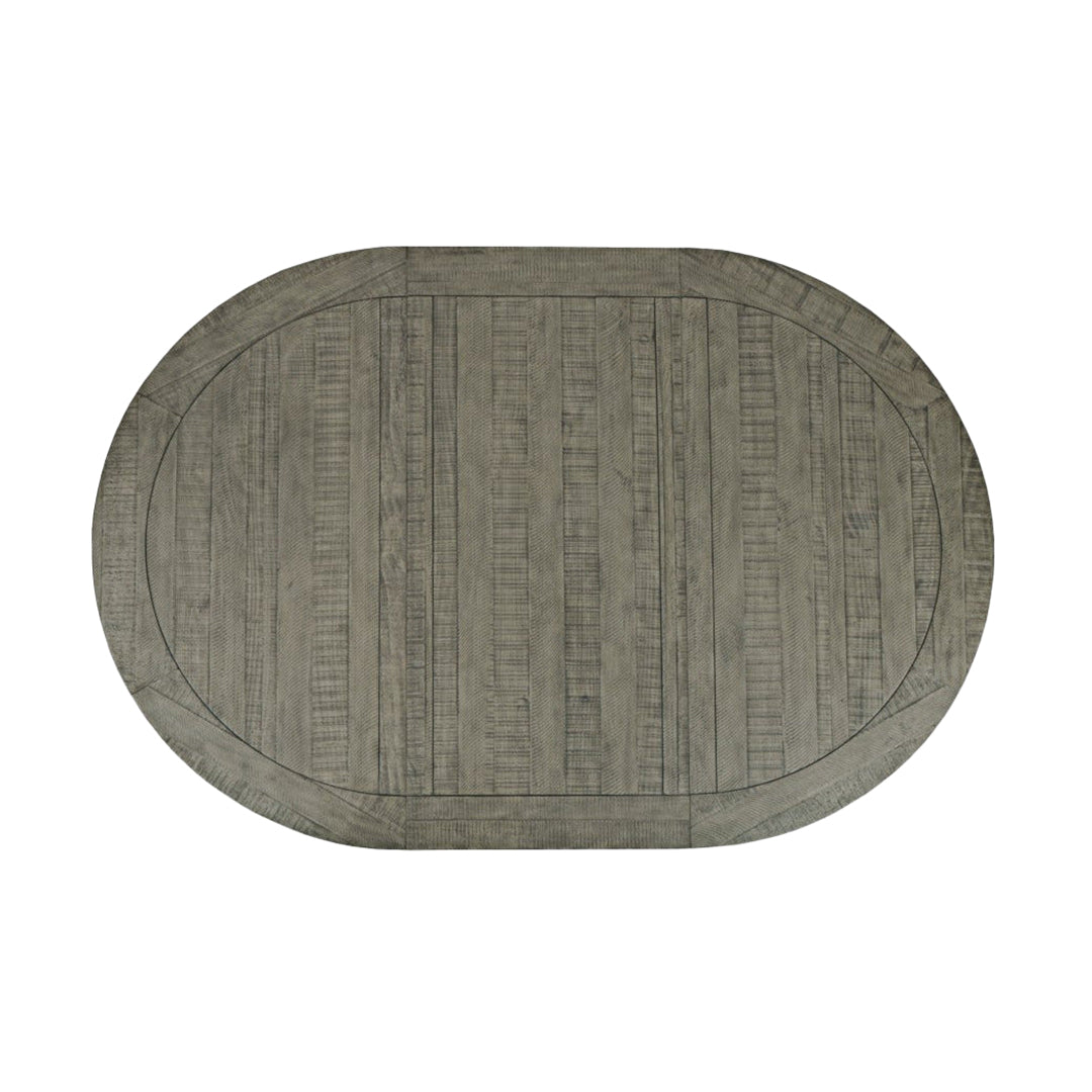 Telluride Driftwood Upholstered Dining Set (5pc)