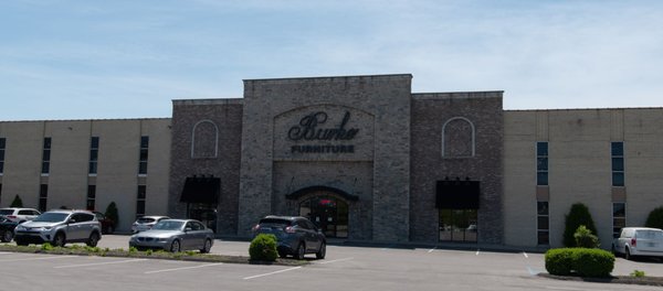 Burke Furniture storefront exterior on Richmond Road in Lexington, Kentucky