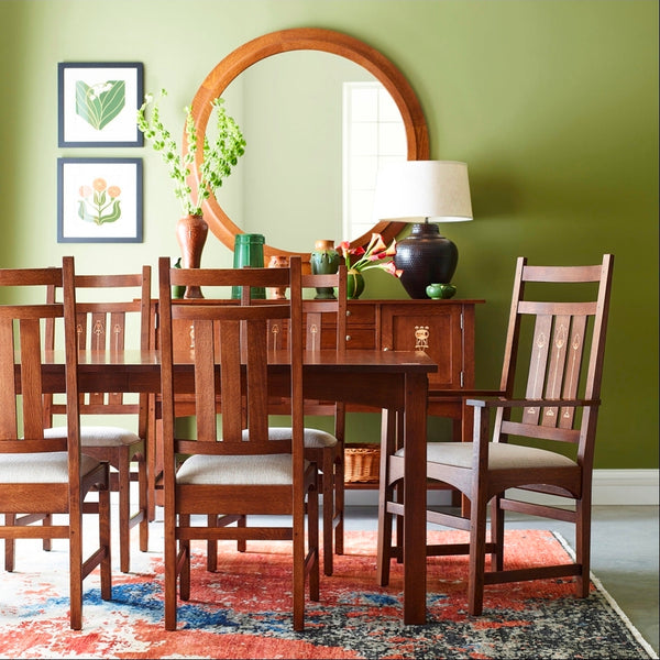 Stickley Arts and Crafts dining room