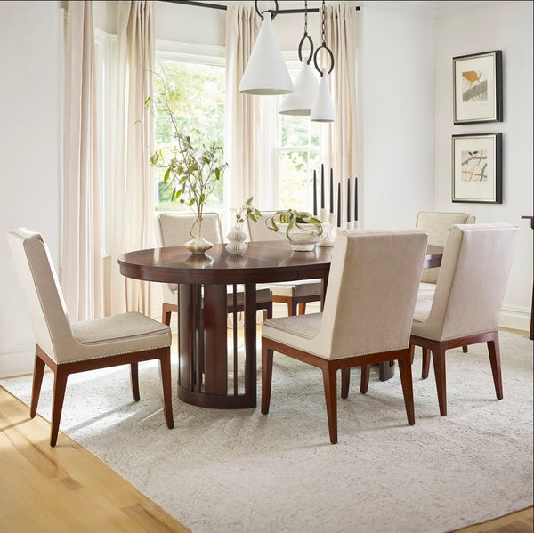 Stickley oval dining table