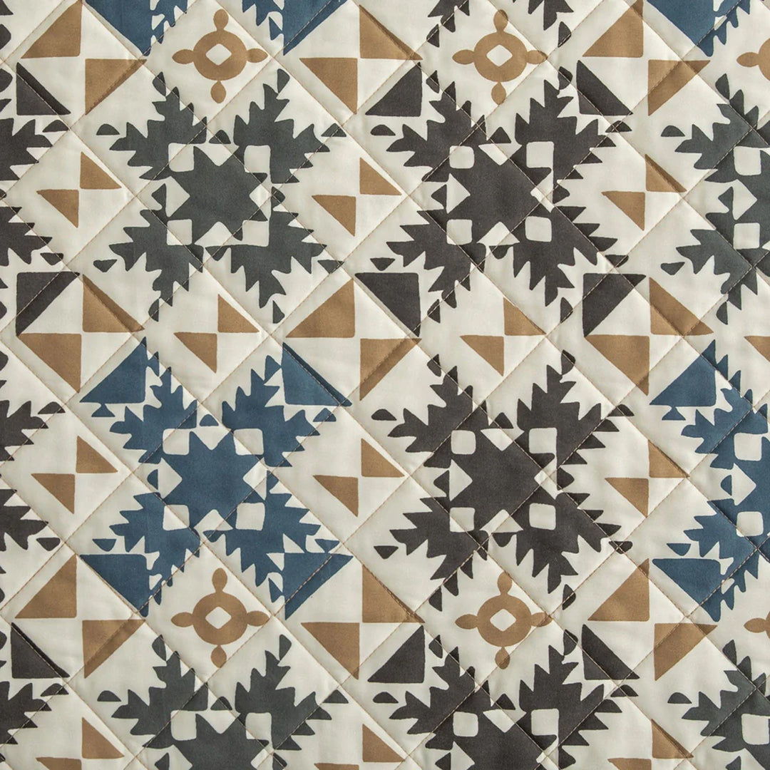 Mosaic Reversible Coverlet Set