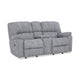 Loveseat mecedor Rhino con consola