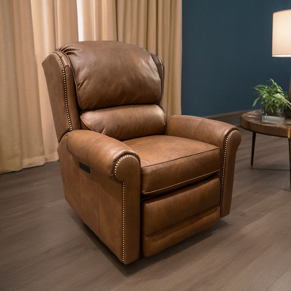 Sillón reclinable giratorio James