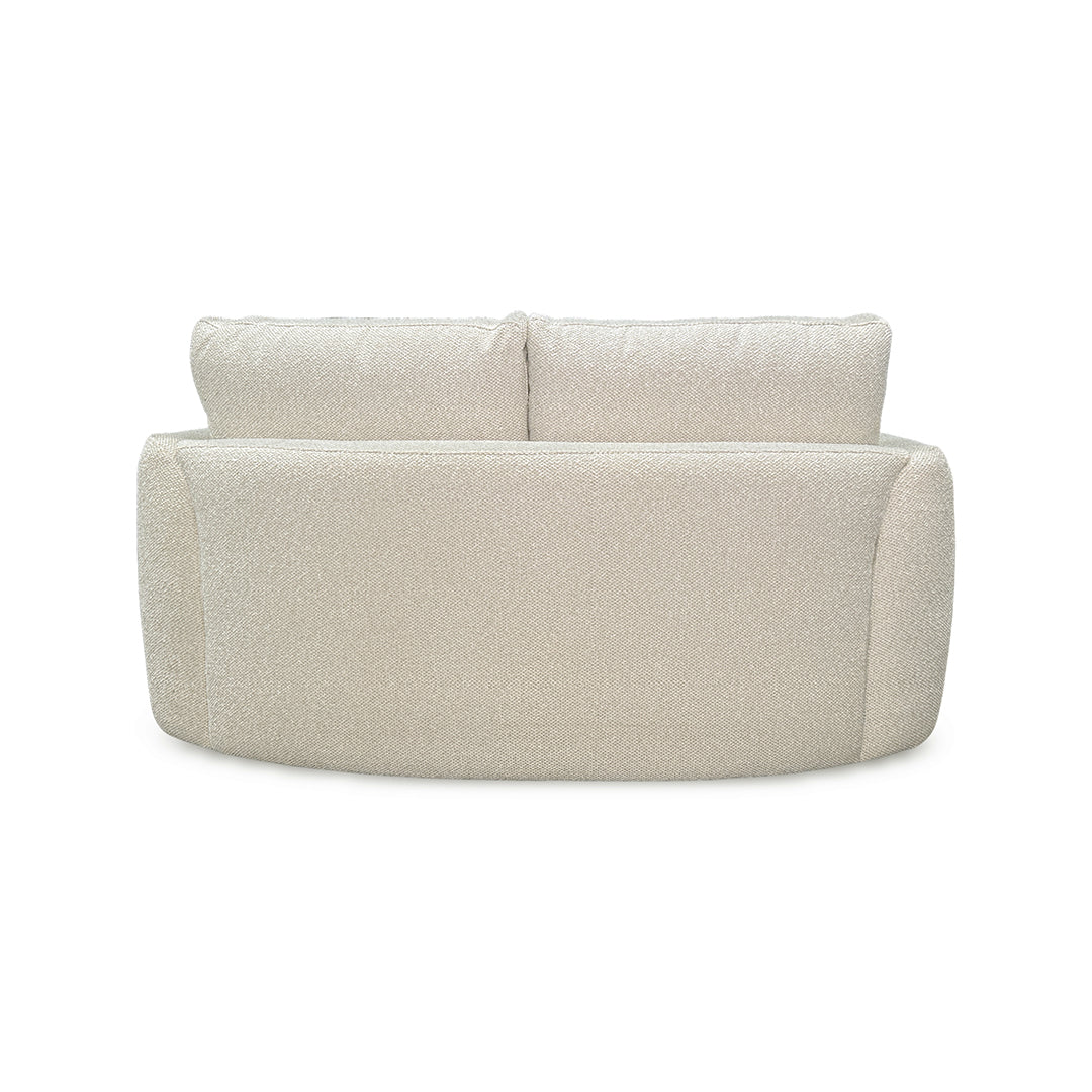 Jasmine Loveseat from Kuka Home in Beige Polyester - Additional view 5