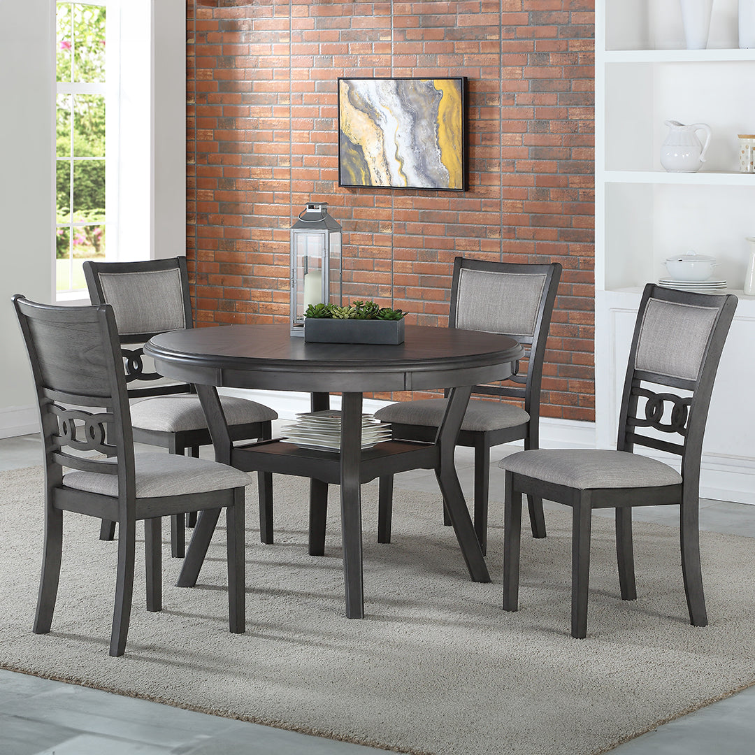Gia Round Dining Set (5pc)