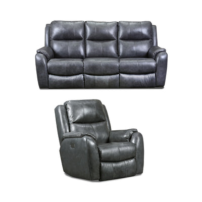 Marquis Power Sofa and Rocker Recliner
