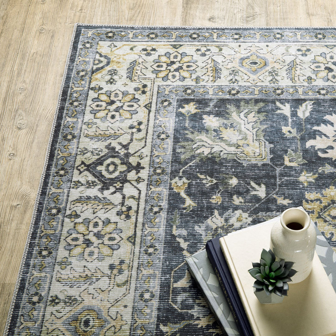 Alfombra lavable Charleston Olive