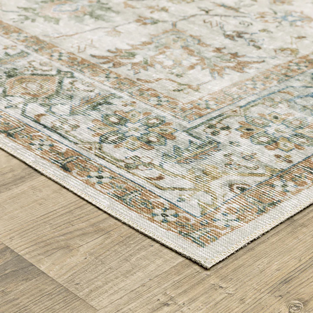 Alfombra lavable Charleston Ivory