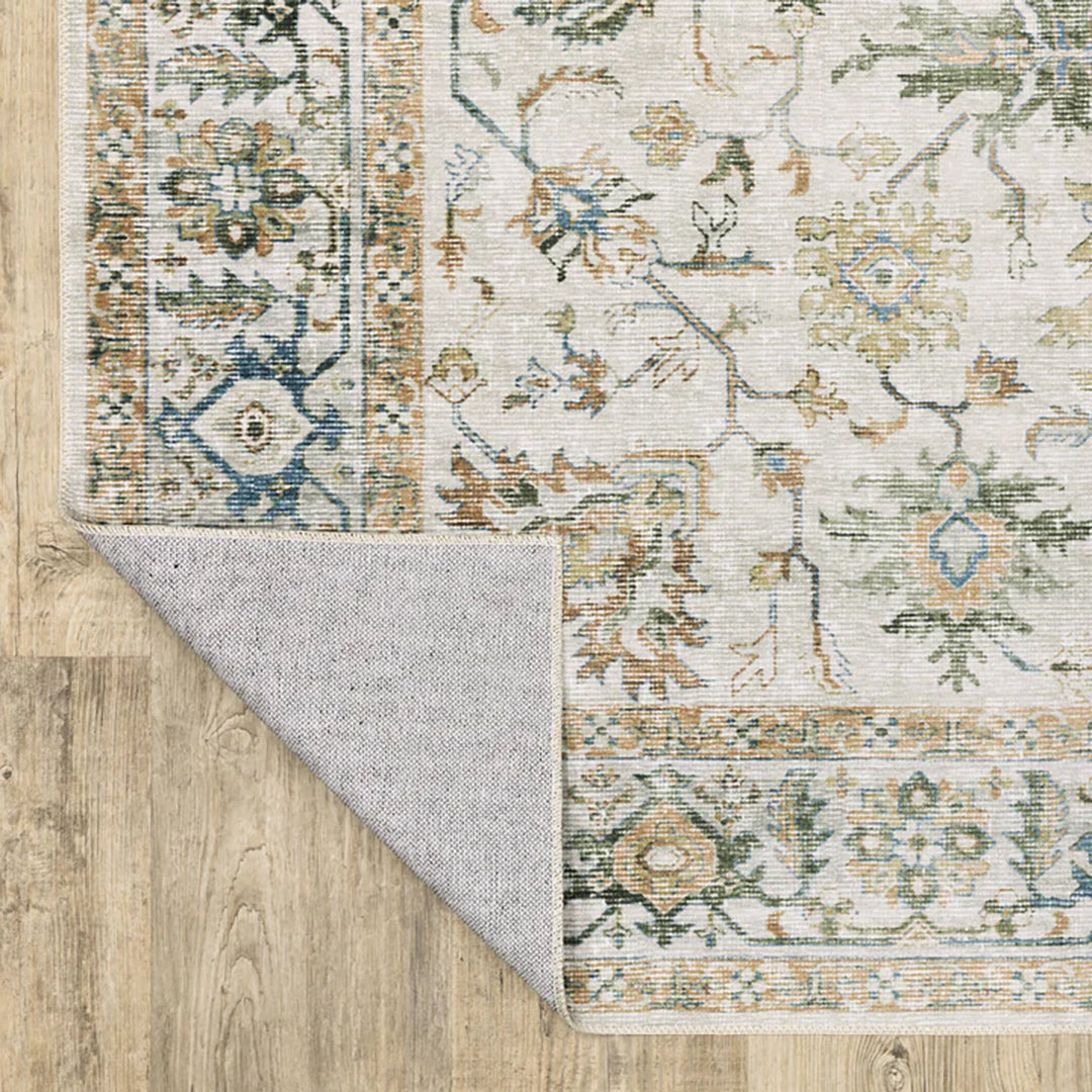 Alfombra lavable Charleston Ivory