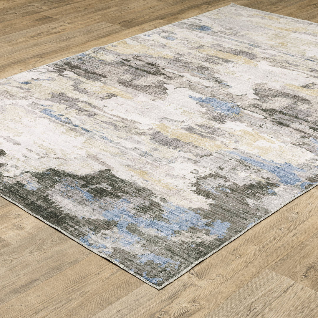 Malibu Ocean Washable Rug