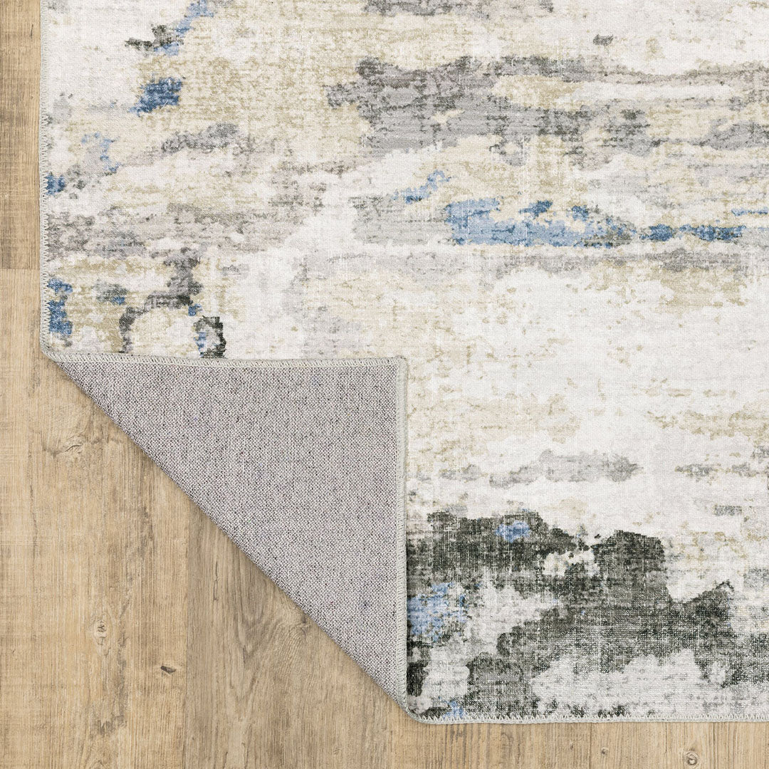 Malibu Ocean Washable Rug