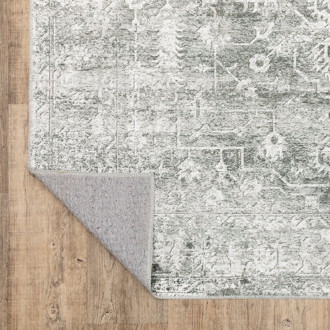Malibu Platinum Washable Rug