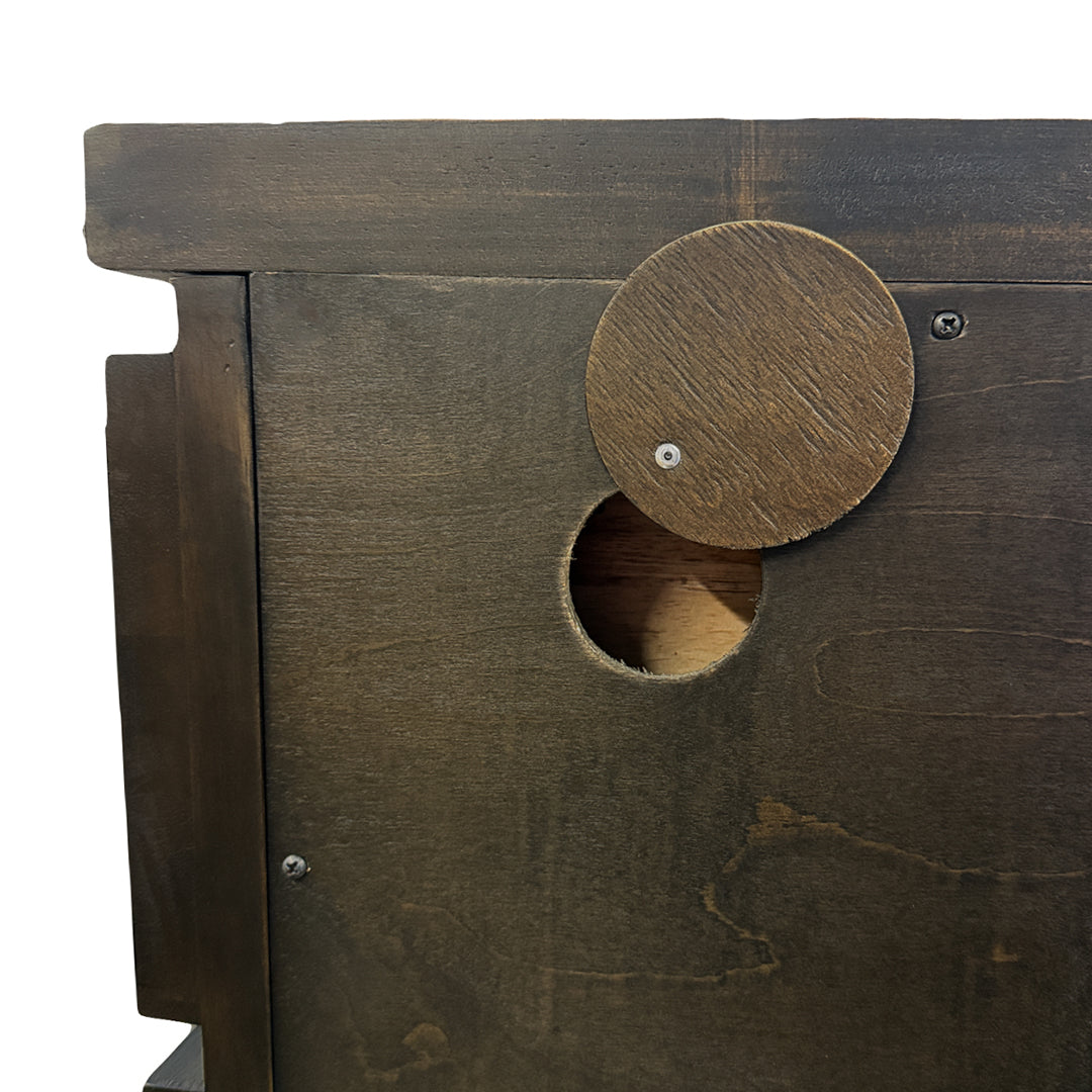 Pacific Heights Large Nightstand from Napa Furniture Designs in Black Solid Wood - Additional view 8