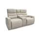 Pontenza Power Reclining Glider Loveseat with Console