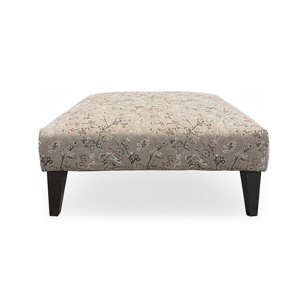 Square Ottoman from Best Home Furnishings in Polyester, Made in USA - Alternate angle