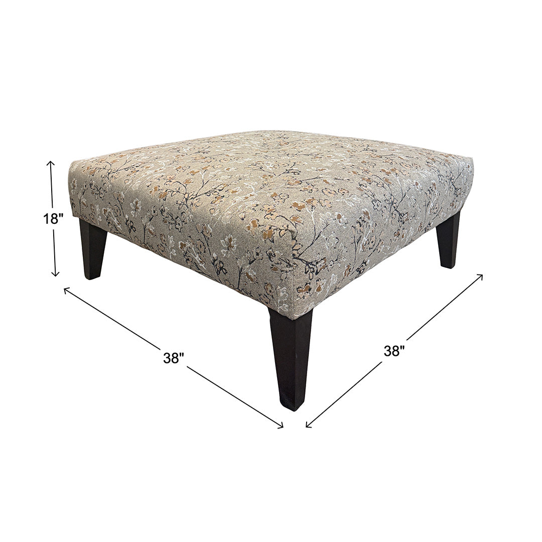 Square Ottoman from Best Home Furnishings in Polyester, Made in USA - Additional view 6