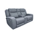 Tranquility Leather Power Reclining Console Loveseat