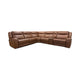 Tranquility Leather Power Reclining Sectional