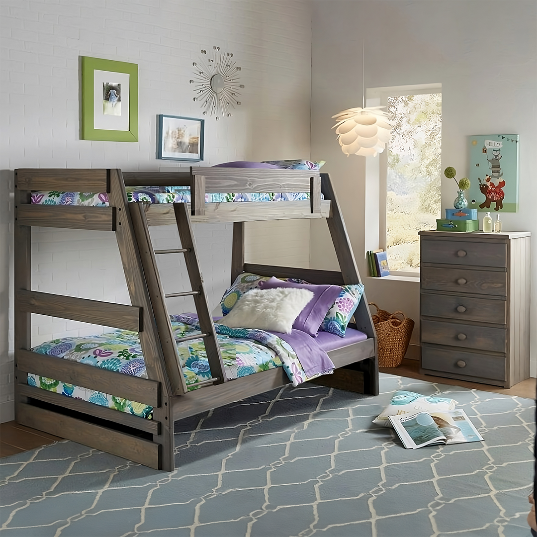 Quinn Gray Bunk Bed
