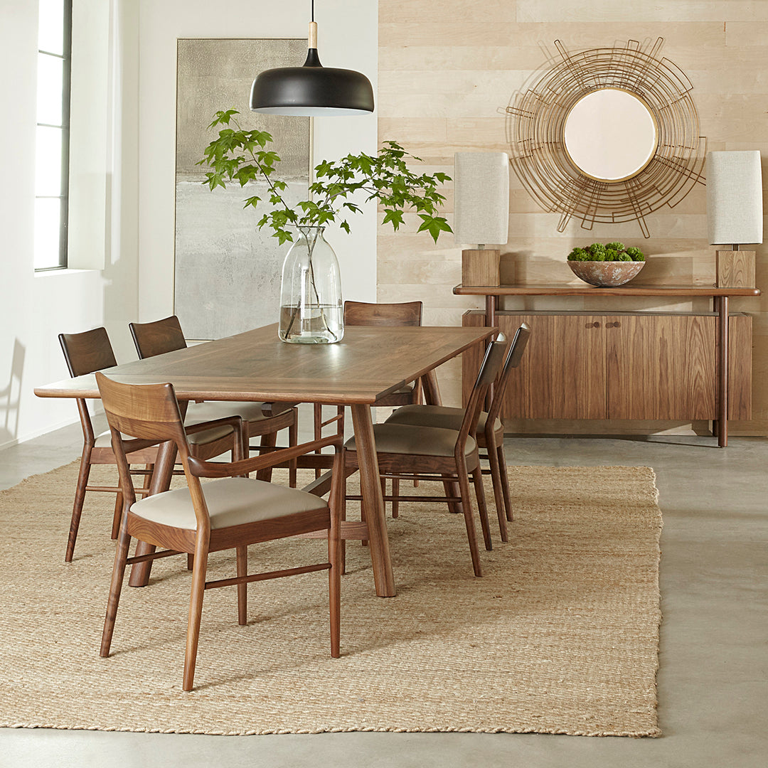 Walnut Grove Side Chair - Leather
