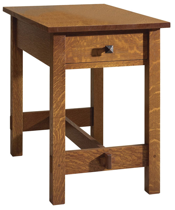 Mesa auxiliar Morris con cajón