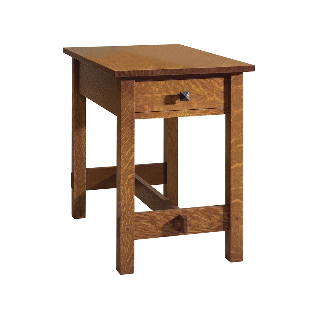 Morris End Table with Drawer