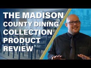 Madison County Oval Dining Set - Black