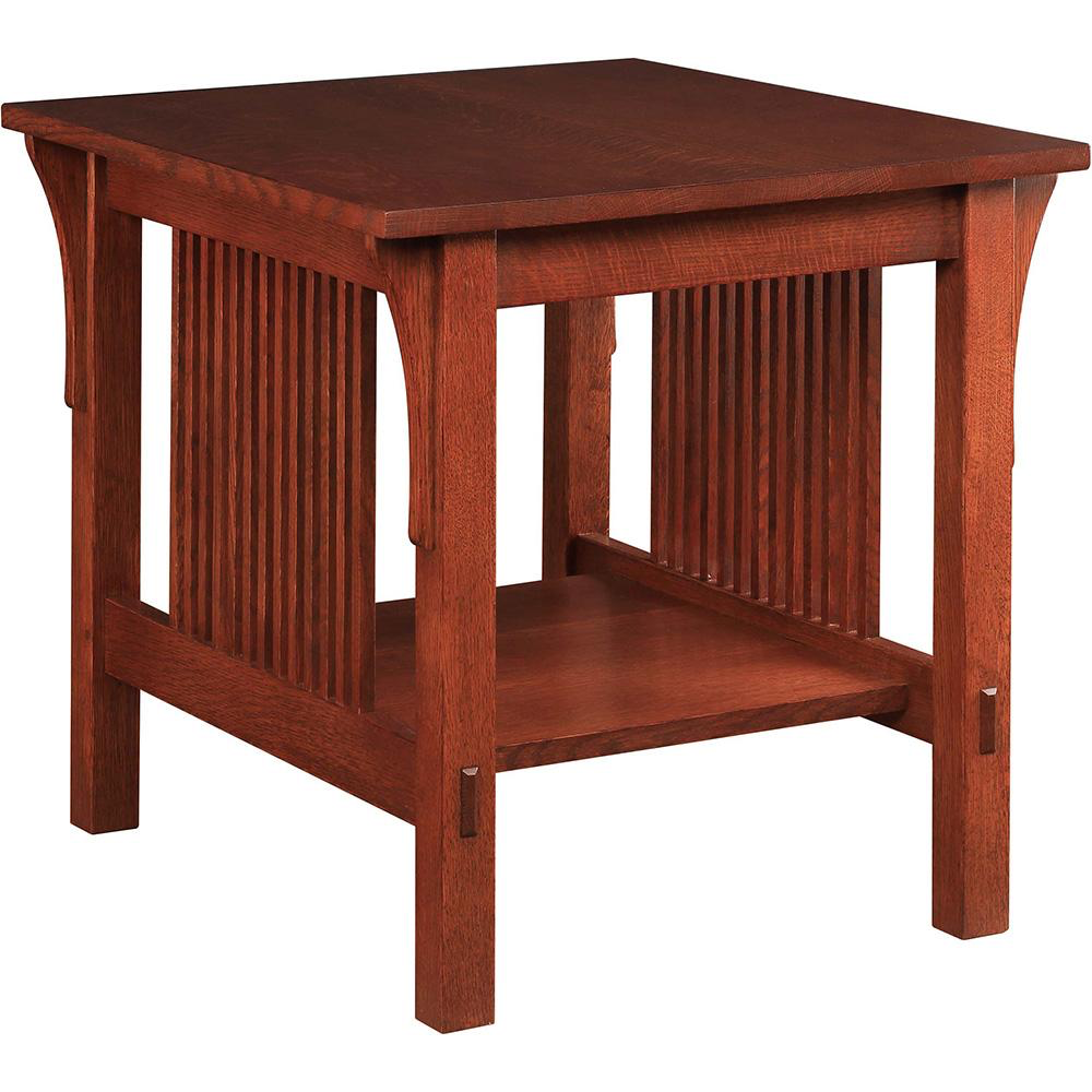 Mission Spindle Side Table