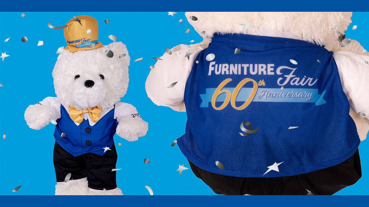 Get A Free 2023 Share Bear When You Buy At Furniture Fair