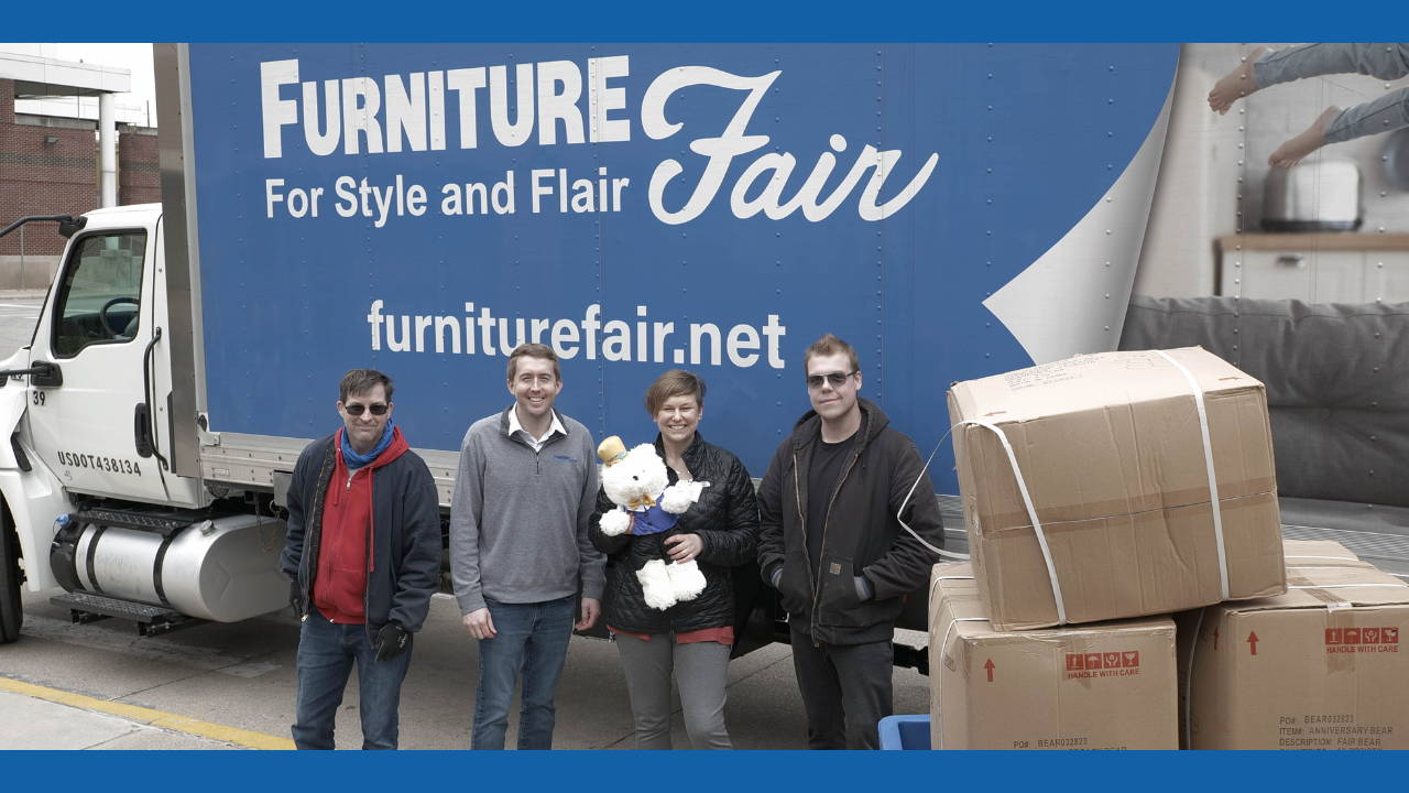 Furniture Fair Brings Cheer to Riley Children's Hospital