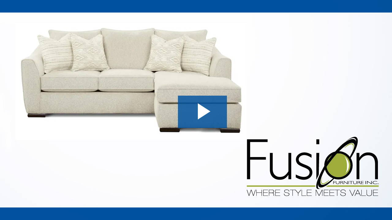 Fusion S Vibrant Vision Sofa Chaise