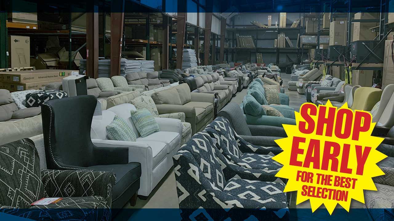 Top 5 Deals At Furniture Fair’s May 3rd Warehouse Sale