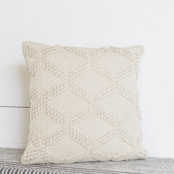 Diamond pattern throw online pillow