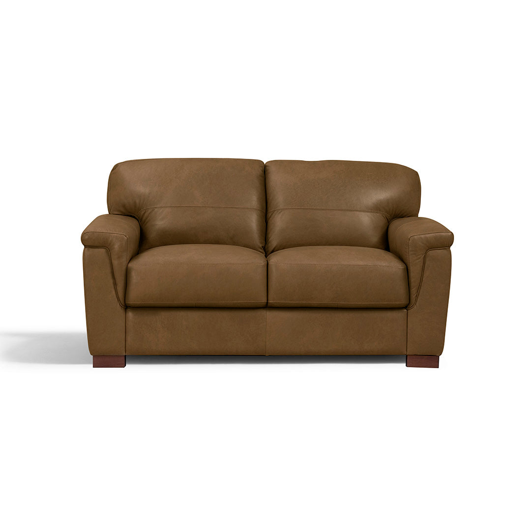 Olympia Leather Loveseat