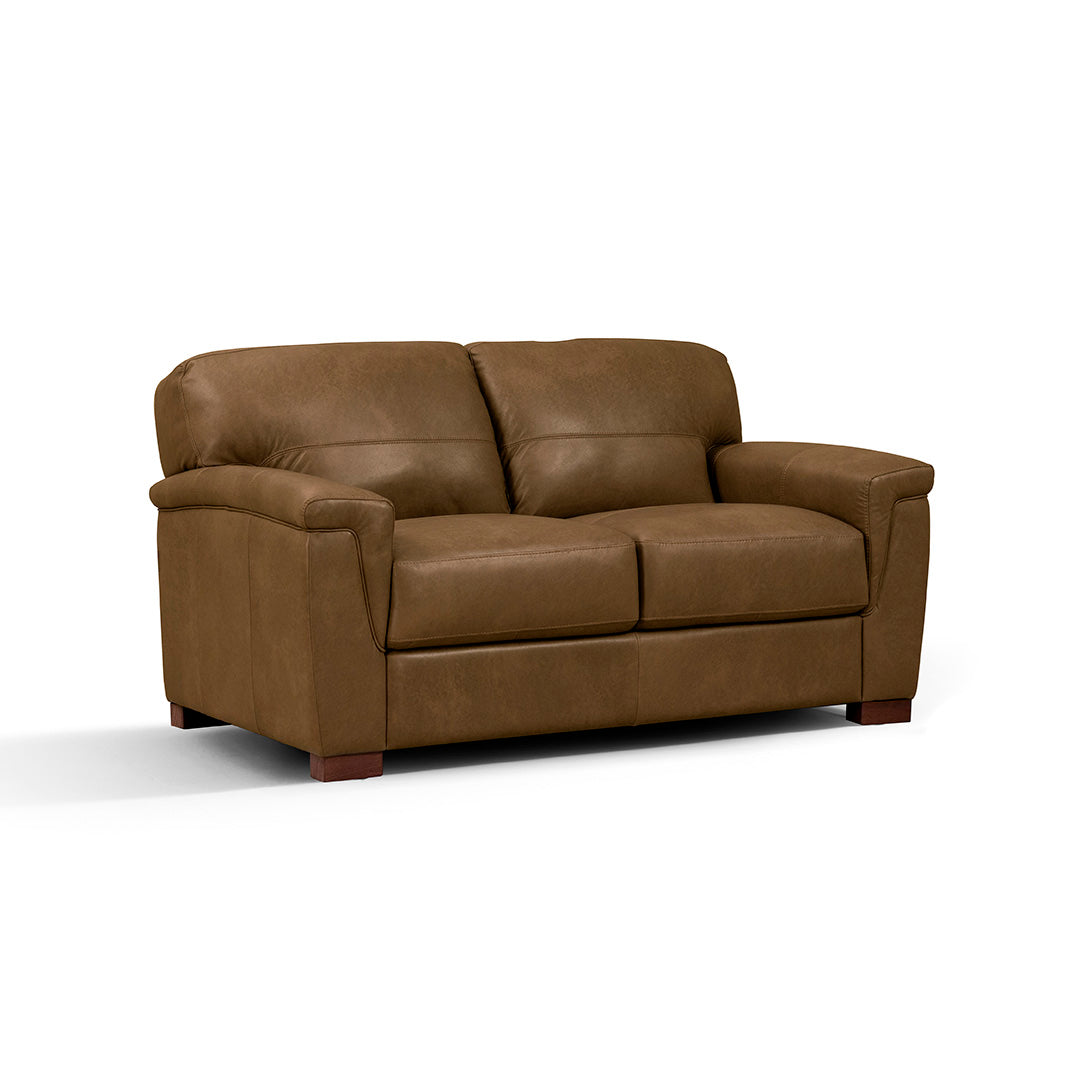 Olympia Leather Loveseat