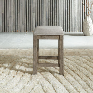 Skyview Lodge Upholstered Stool