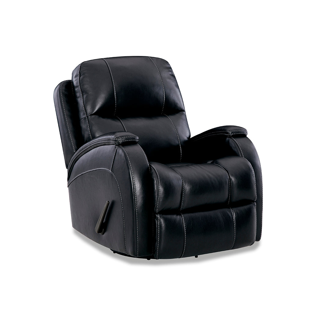 Phantom Leather Swivel Glider Recliner