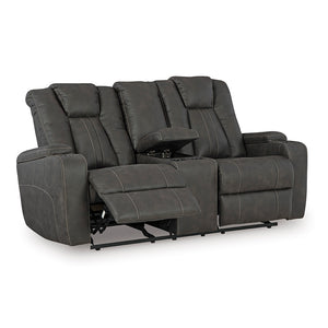 Batavia Pier Reclining Loveseat with Console