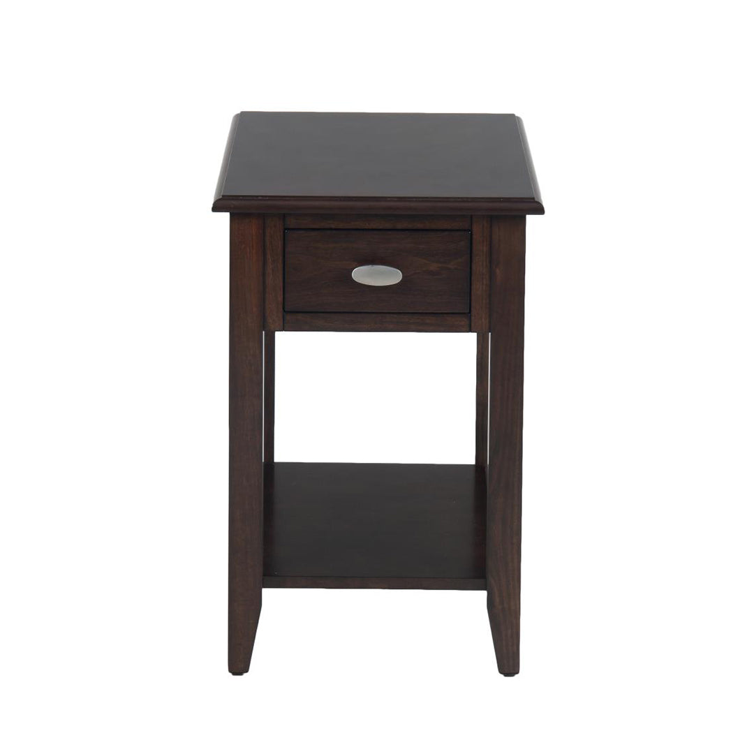Lenore Side Table - Merlot