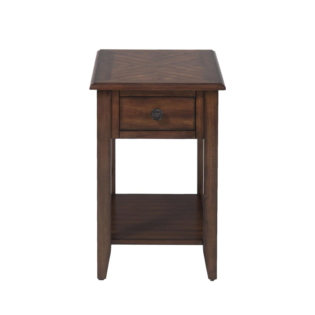 Lenore Side Table - Brown