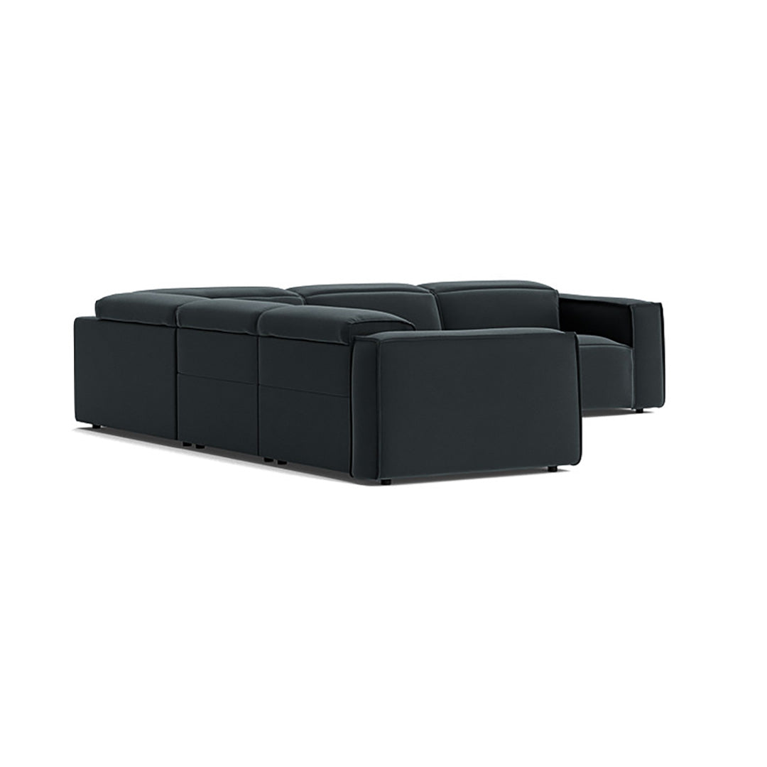 Joybird dark gray sectional sofa