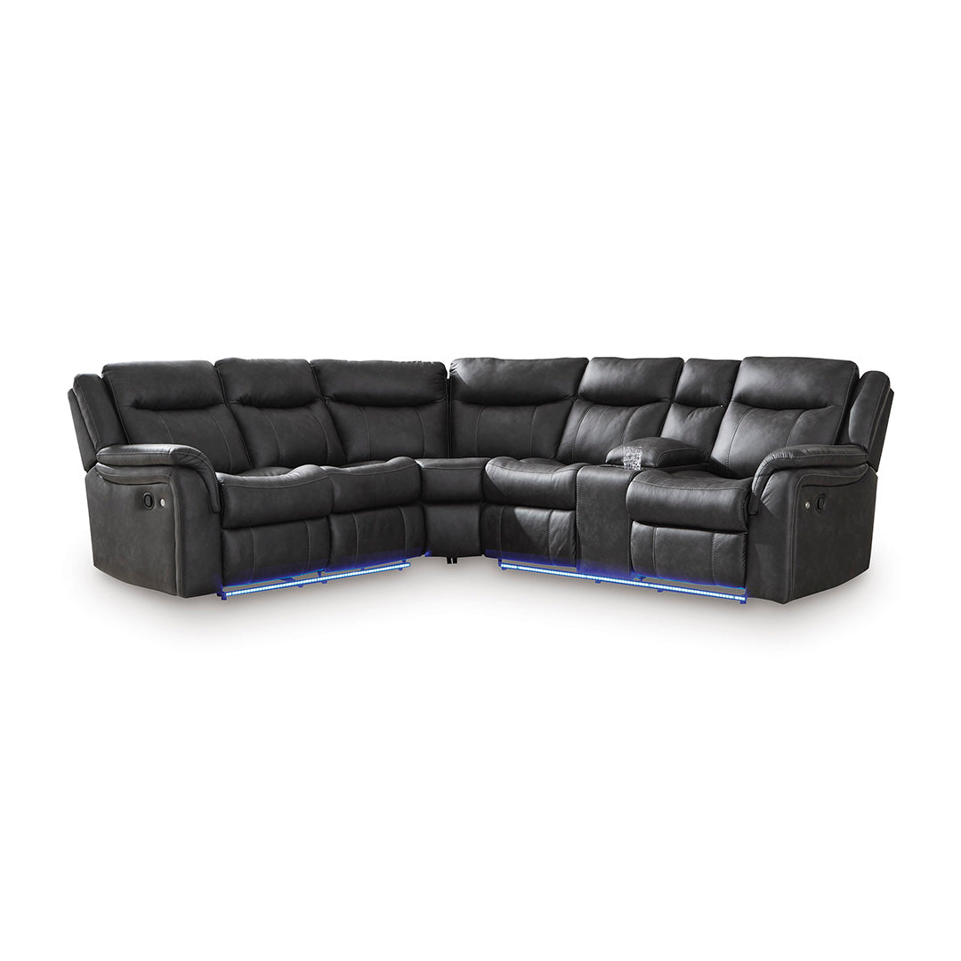 Perarrygin Reclining Sectional (2pc)