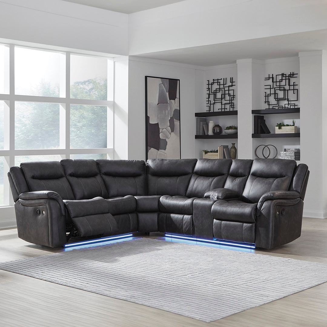 Perarrygin Reclining Sectional (2pc)