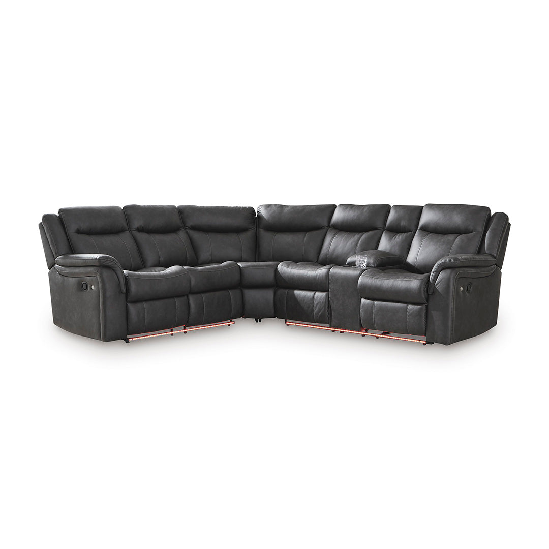 Perarrygin Reclining Sectional (2pc)